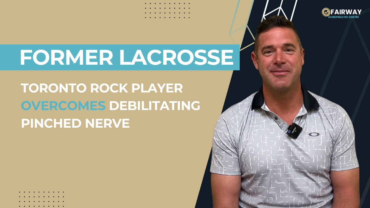Former Lacrosse Toronto Rock Player Overcomes Debilitating Pinched Nerve