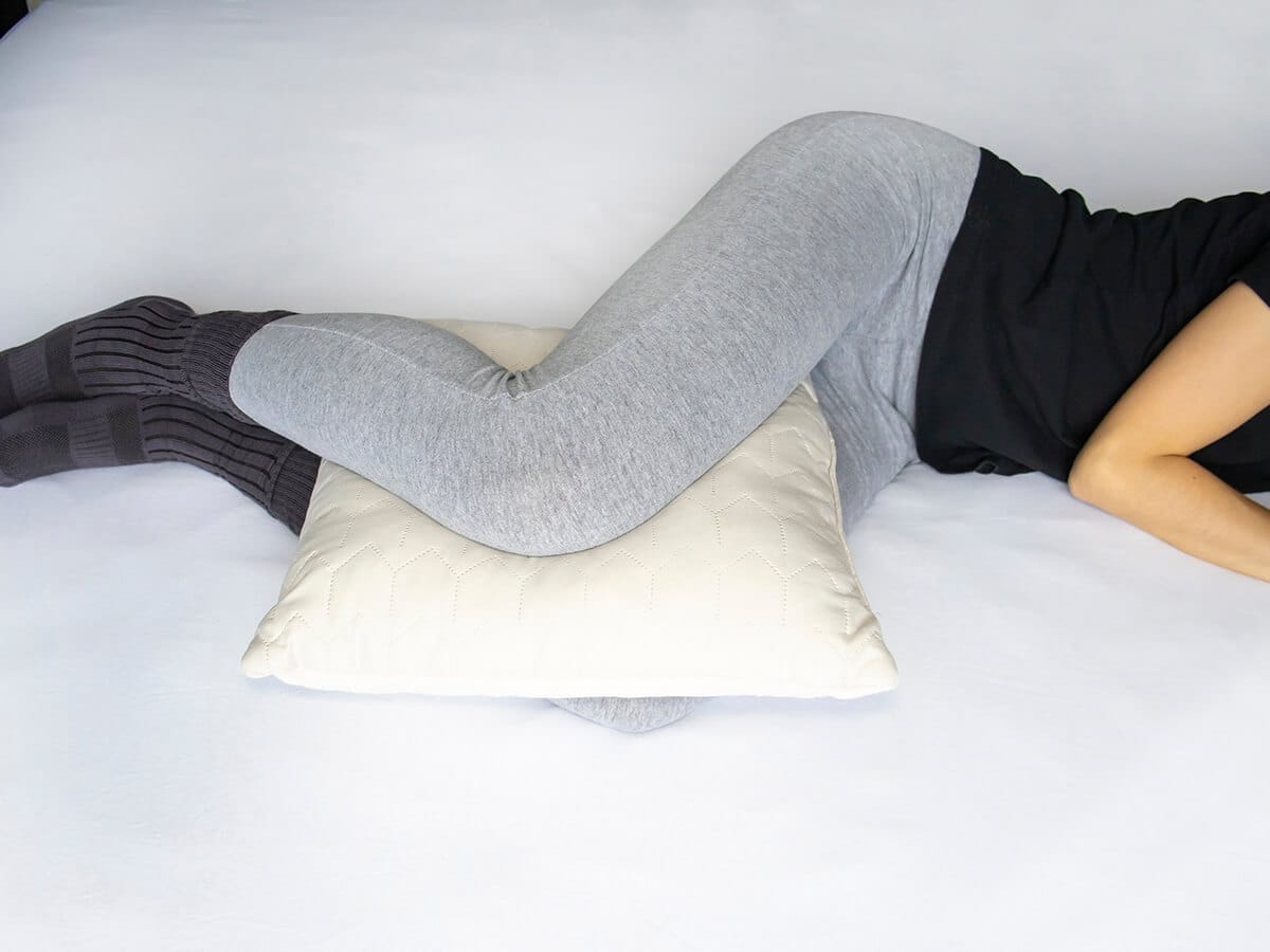Back Sleeping with a Pillow Under Your Knees