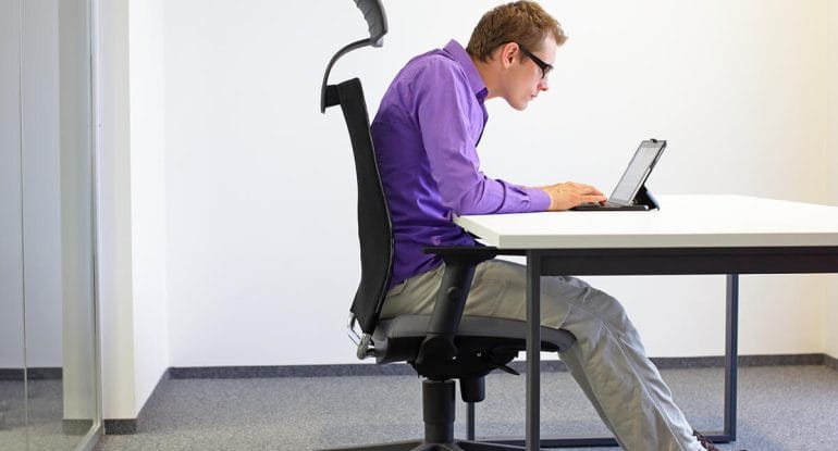 How to Set up Your Home Office Desk to Prevent Back and Neck Pain