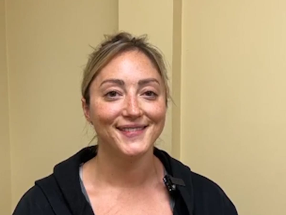 Smiling patient post-chiropractic care